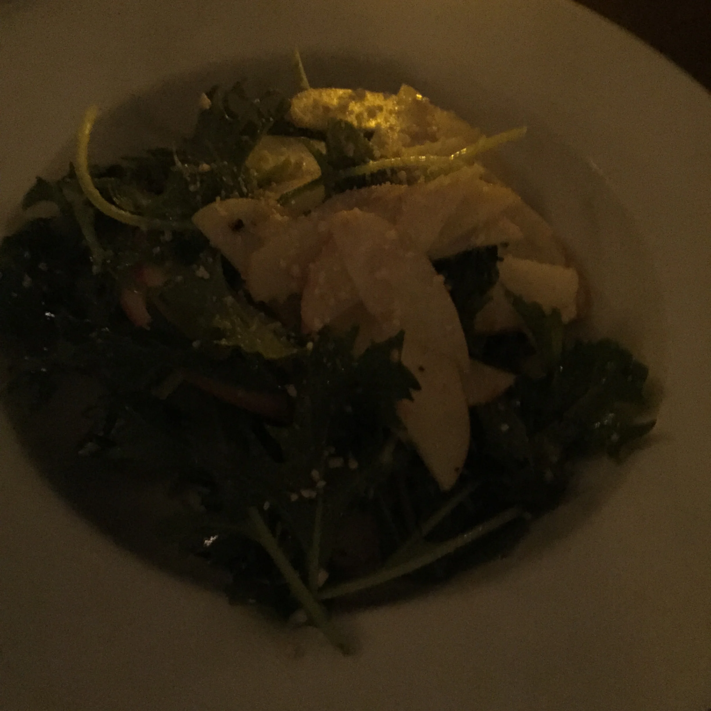 Shaved Apple Salad