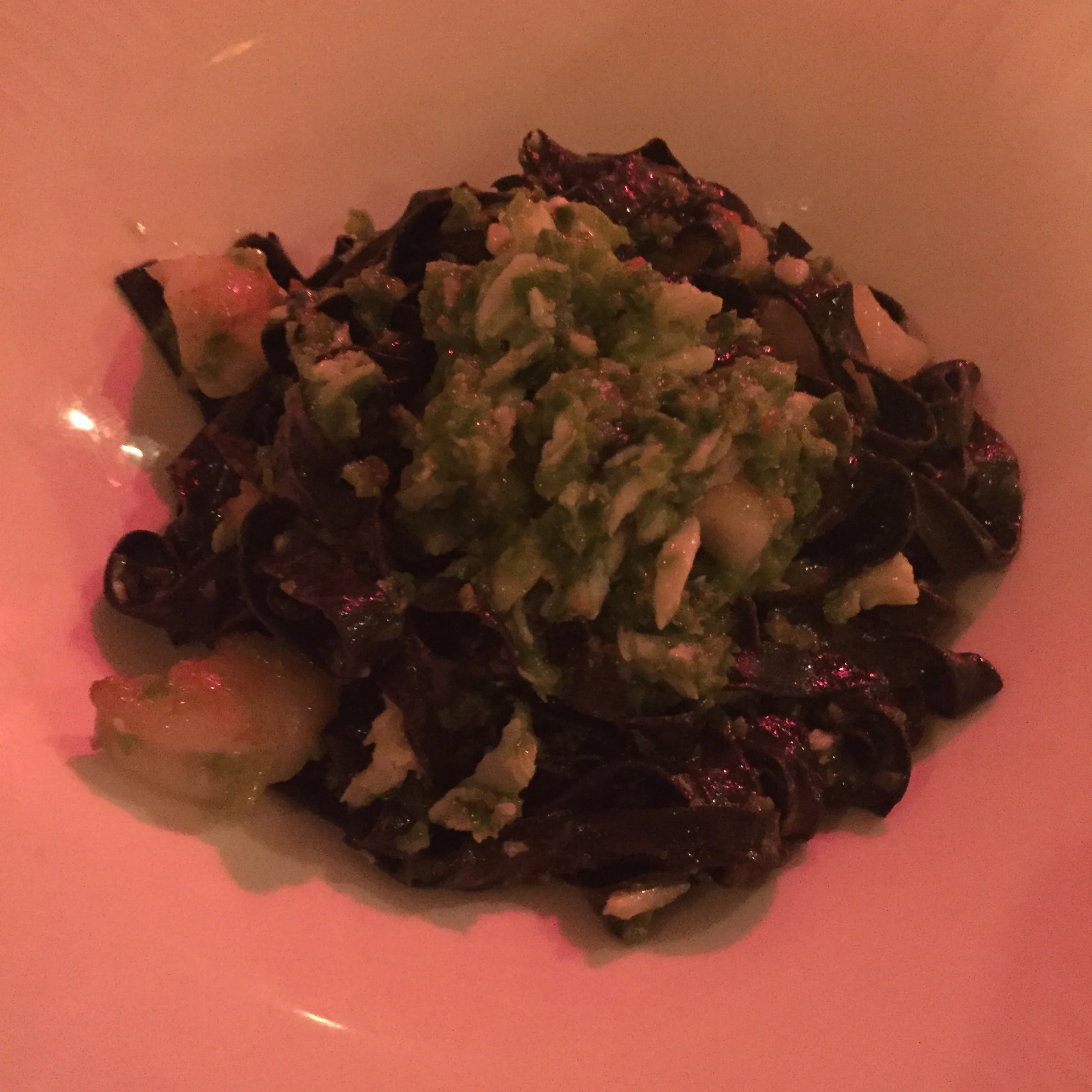 Squid Ink Fettuccini