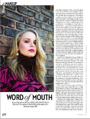 When my braces came off, the lipstick went on. A beauty story&nbsp;about my newfound penchant for lipsticks.