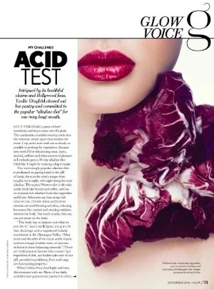 I went on a 30-day alkaline diet to see what effect acidic foods have on my body.