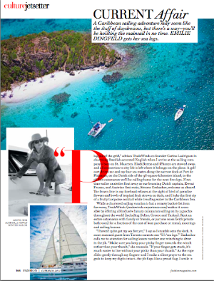 I get my sea legs in St. Martin, on a catamaran trip with TradeWinds.&nbsp;