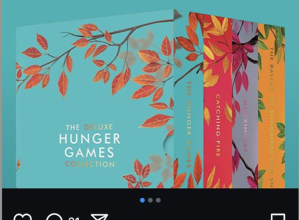 Instagram Post to Announce New Hunger Games Prequel