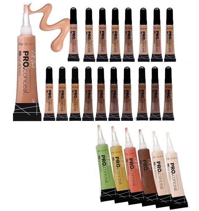 This is well regarded for the color correction concealers as well as the highlighting concealers. It's been called a dupe for Urban Decay's Naked Skin Color Correcting Liquid but at literally a ninth of the cost. If you run red and need some color correction, love to add some dimension to your face routine, or want to conceal a blemish this product is absolutely for you!