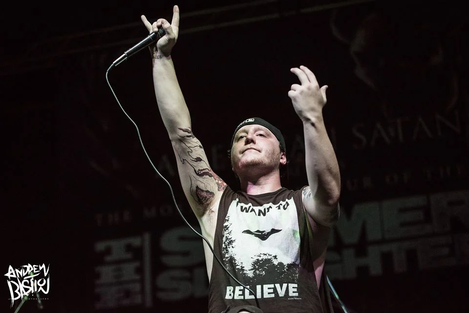 Ian Bearer of Rings of Saturn Summer Slaughter Tour 8-26-2017