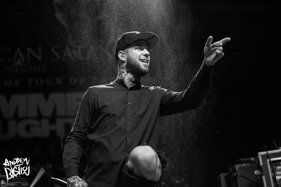 Aaron Matts of Betraying The Martyrs Summer Slaughter 8-26-2017