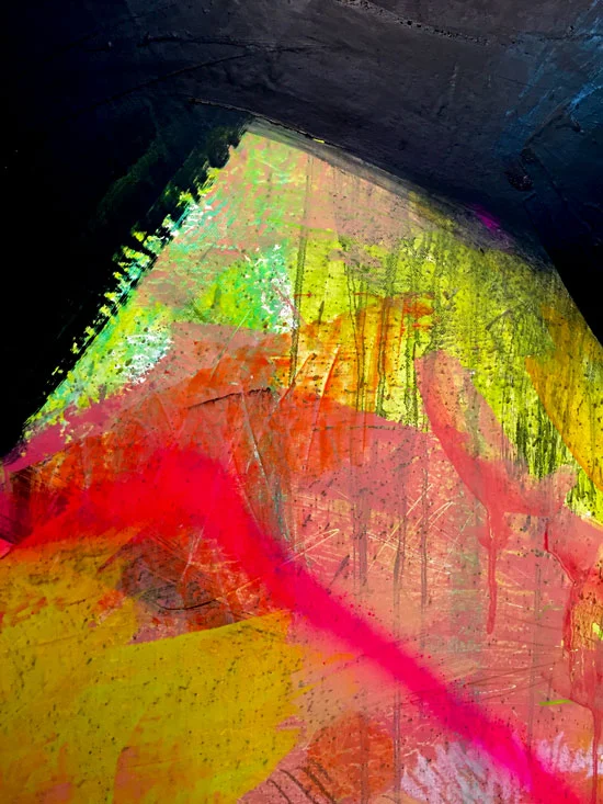 all of me is here///oil on canvas, 48" x 60"