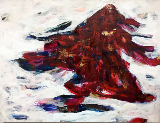 byldan, oil on canvas, 36" x 40"