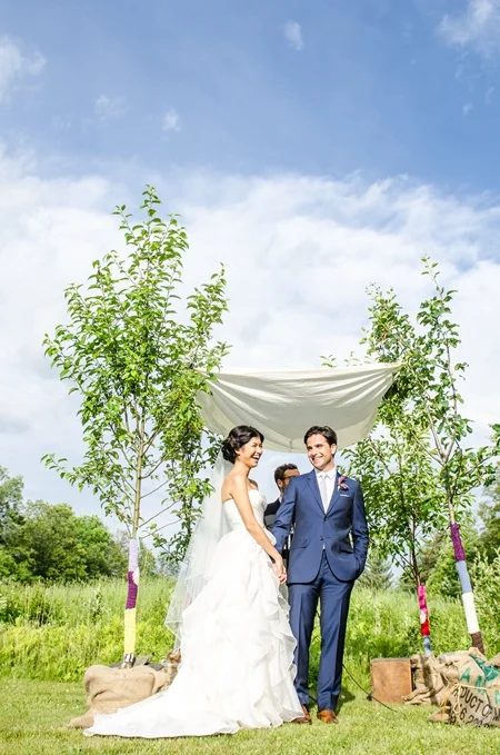 Wedding Arch With Trees.jpg