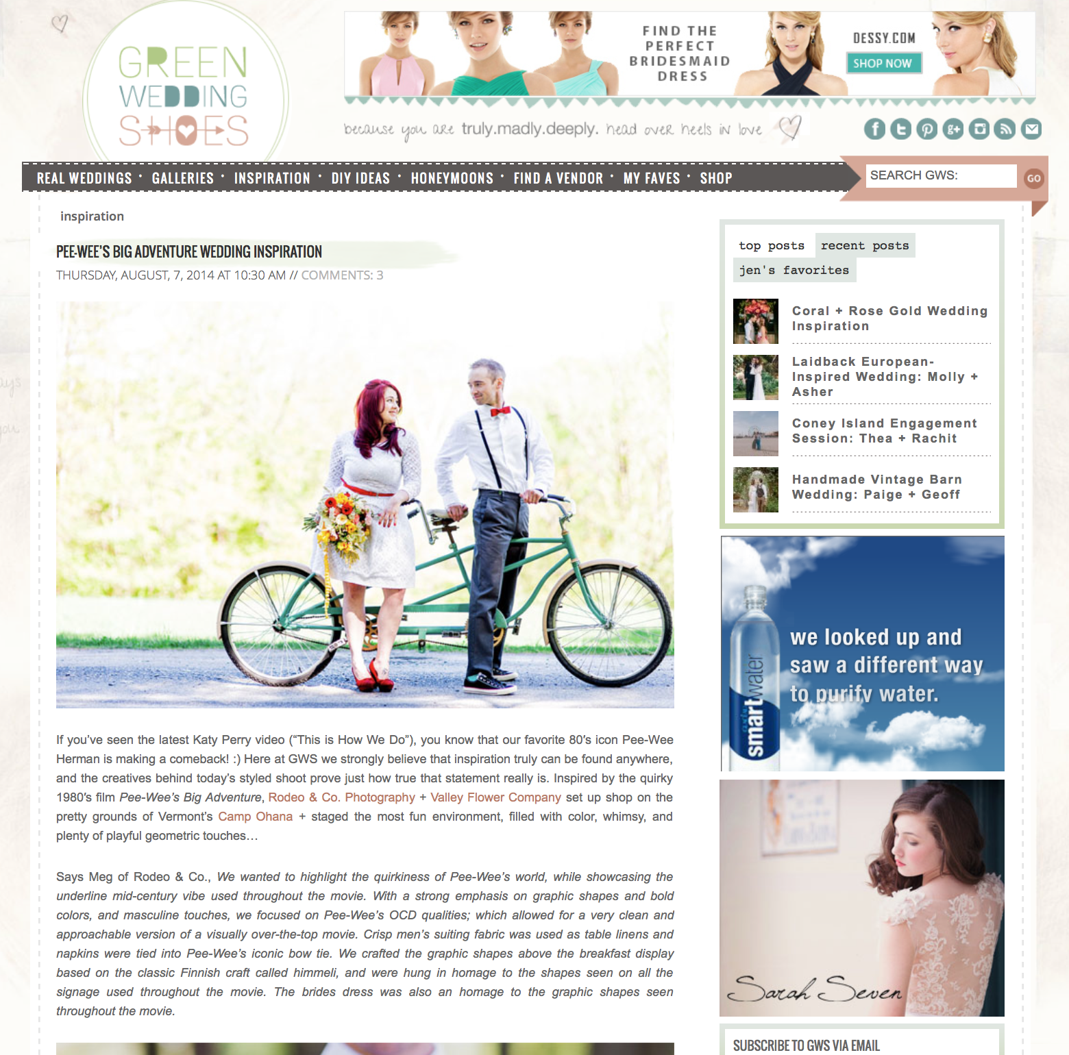   Green Wedding Shoes  