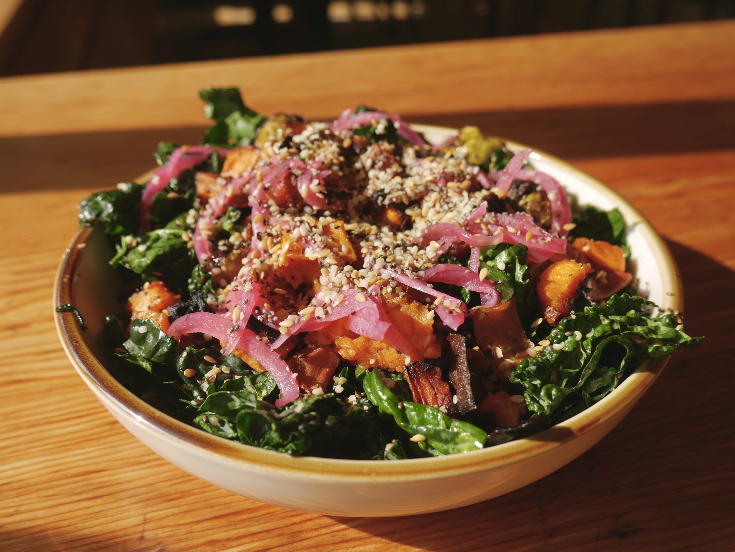 Kale & Brussels sprouts Salad