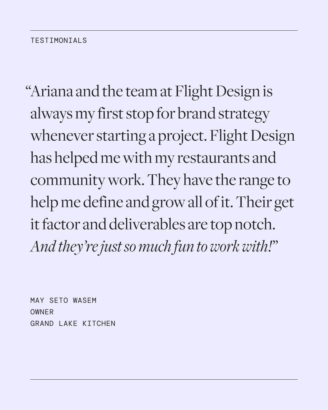 We&rsquo;re always inspired by partners who lead with purpose and creativity. And it was such a joy to have worked with May on both her beloved restaurants, and her community work. A true Oakland gem!

#dimonddistrictoakland #communityconnection #gra