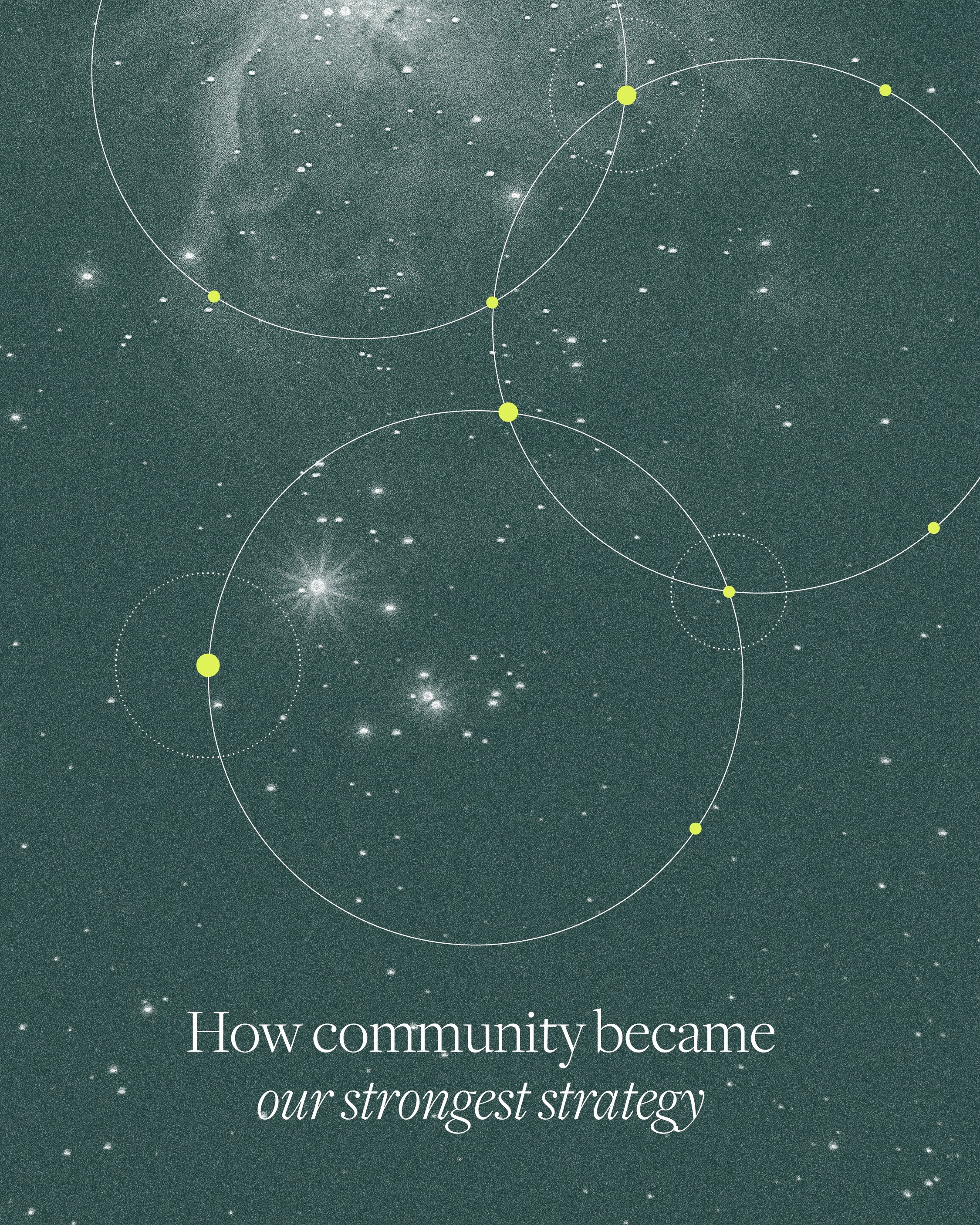 A few years in, we sat down to review where our work was actually coming from.
Every single project that year came through a direct referral. Not one came from social media, cold outreach, or organic search.

That moment confirmed something we'd alwa