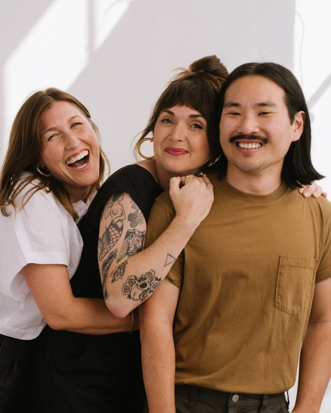 We got all dolled up and broke out the business casual for our team photoshoot, but behind the scenes the truth always shows, we&rsquo;re just a bunch of artsy friends who love what we do and make each other better by doing it together. 

Almost 15-y