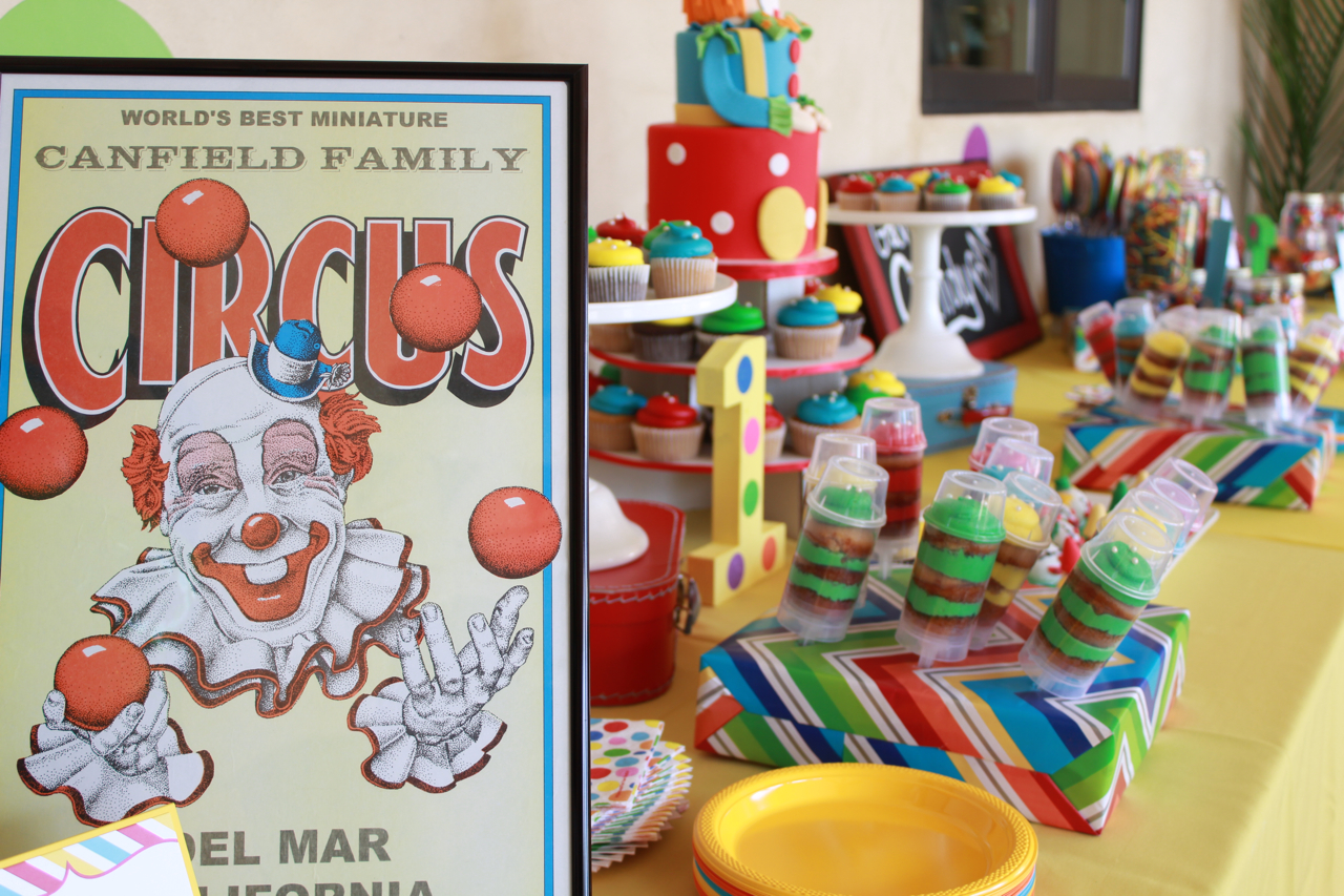 DTBD | Circus Birthday Party