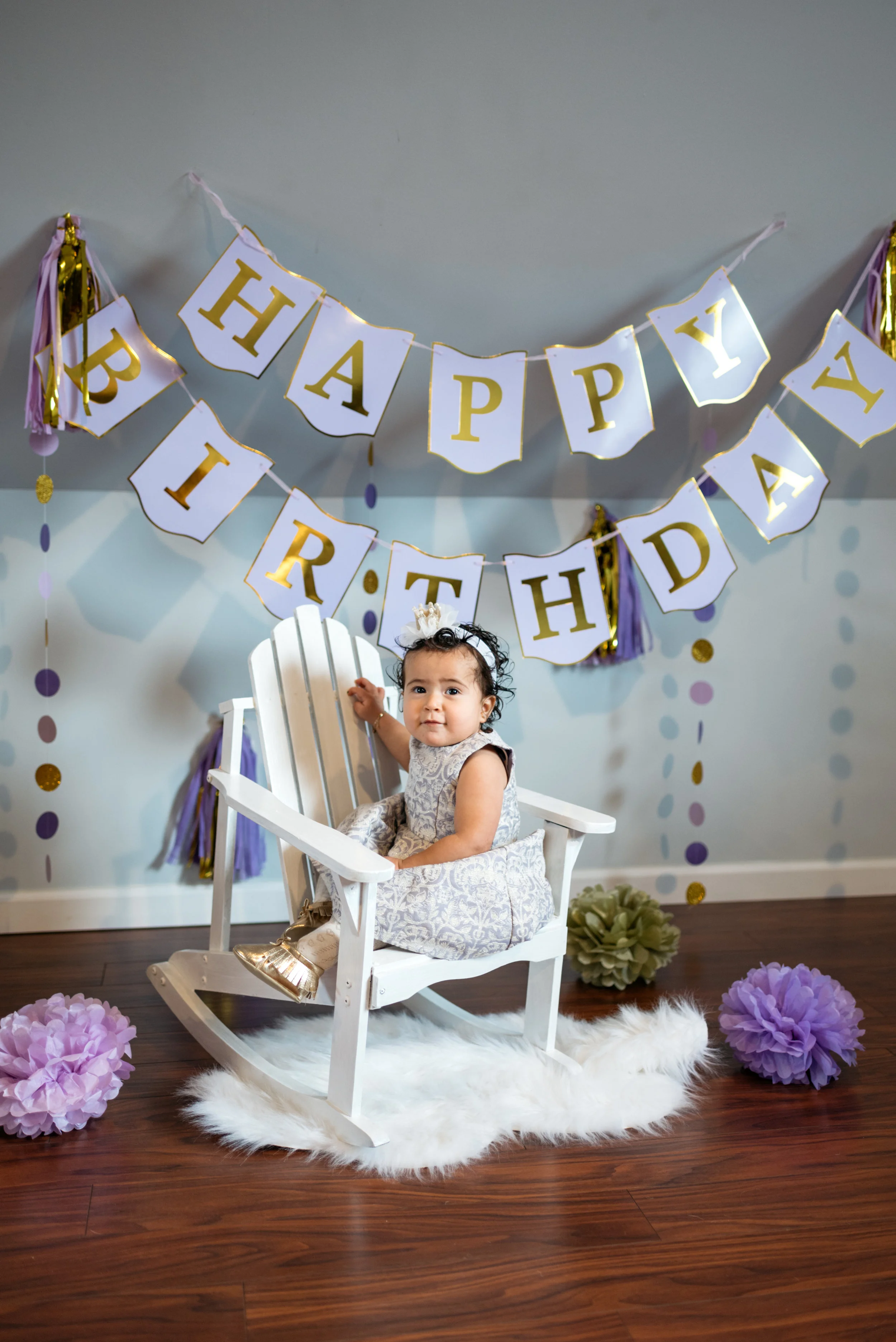 VALENTINA 1'ST BIRTHDAY CAKE SMASH