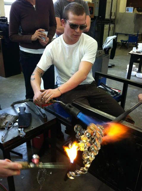 Wil Sideman - Glass Blower - Good Friend, Good Guy, Good Fisherman. Lives in Martha's Vineyard.