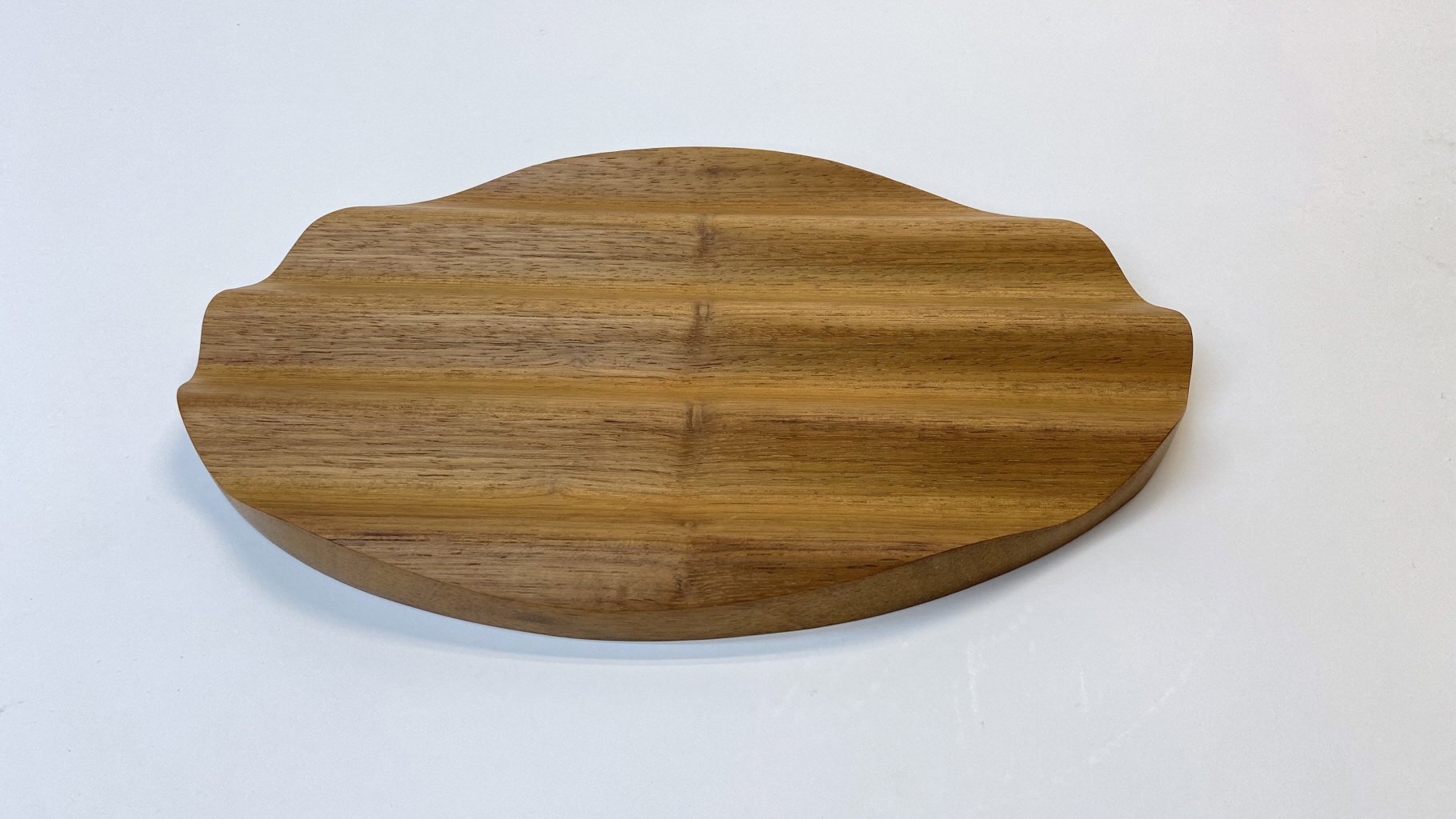 Wave Tray (Natural-Teak)