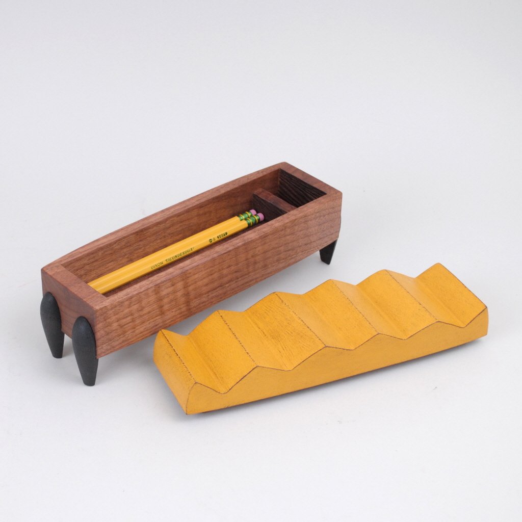 Pencil Knolling Box Yellow