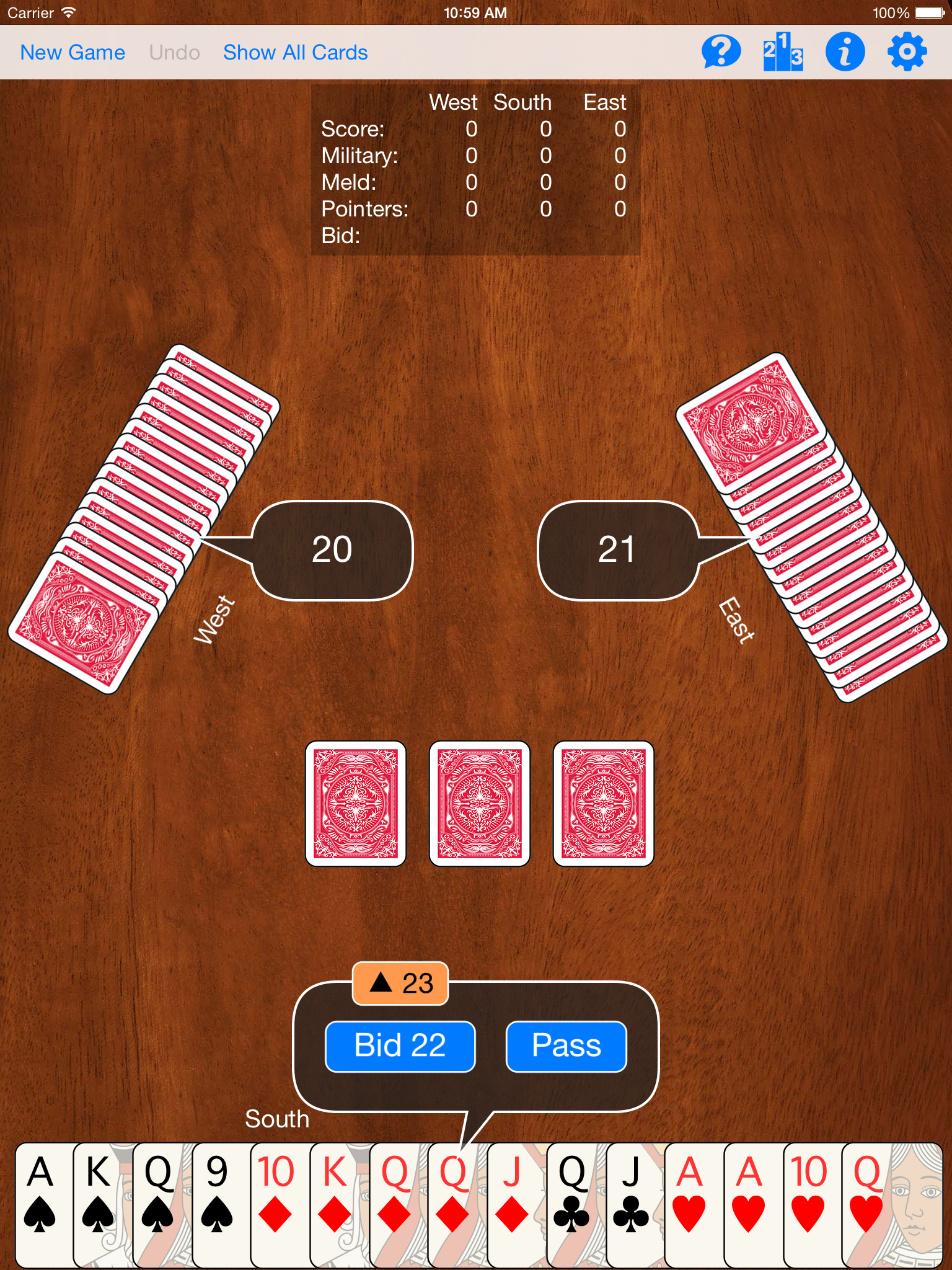 Pinochle — Apps for education, entertainment and accessibility