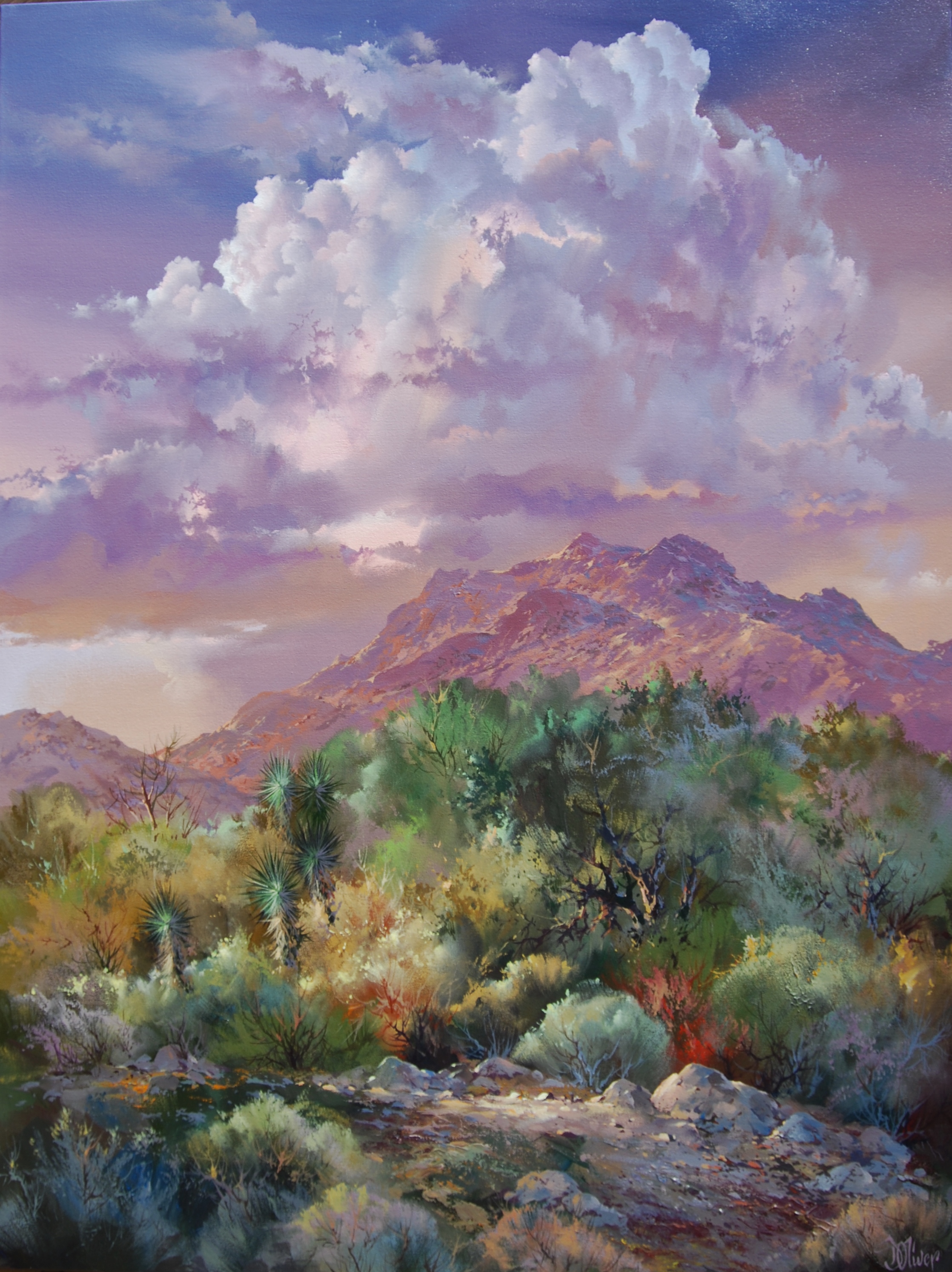 "SKY TIDE 48 X 36 $8900.
