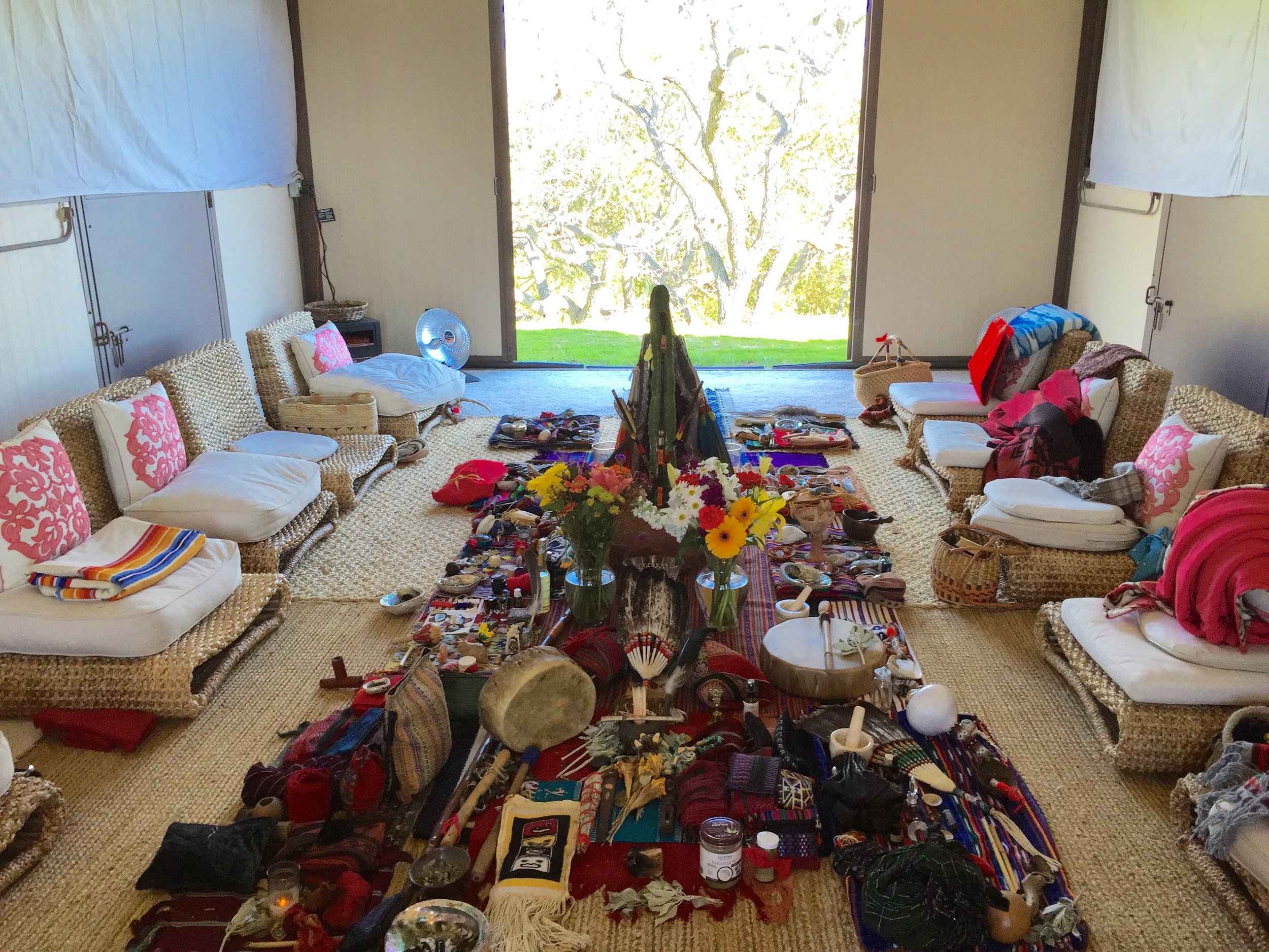 Anchoring our Staffs and Birthing the Medicine Path Ceremonial Retreat in Santa Ynez, CA