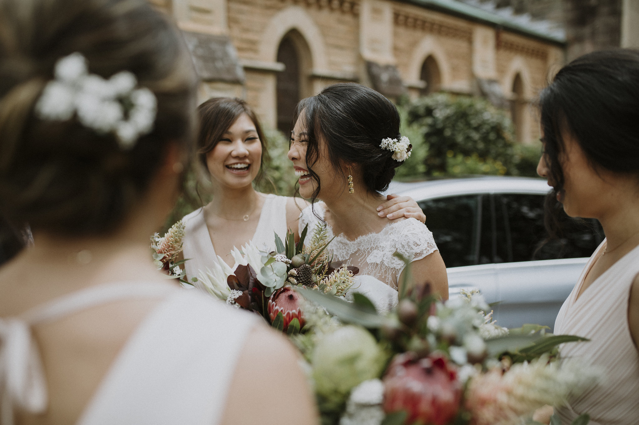 Bride Before Ceremony