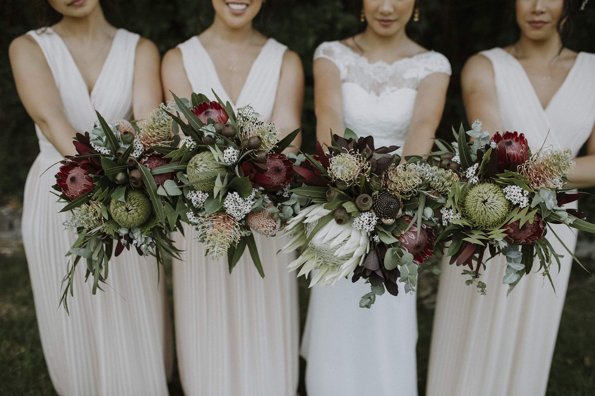 Bride and Maids Bouquets