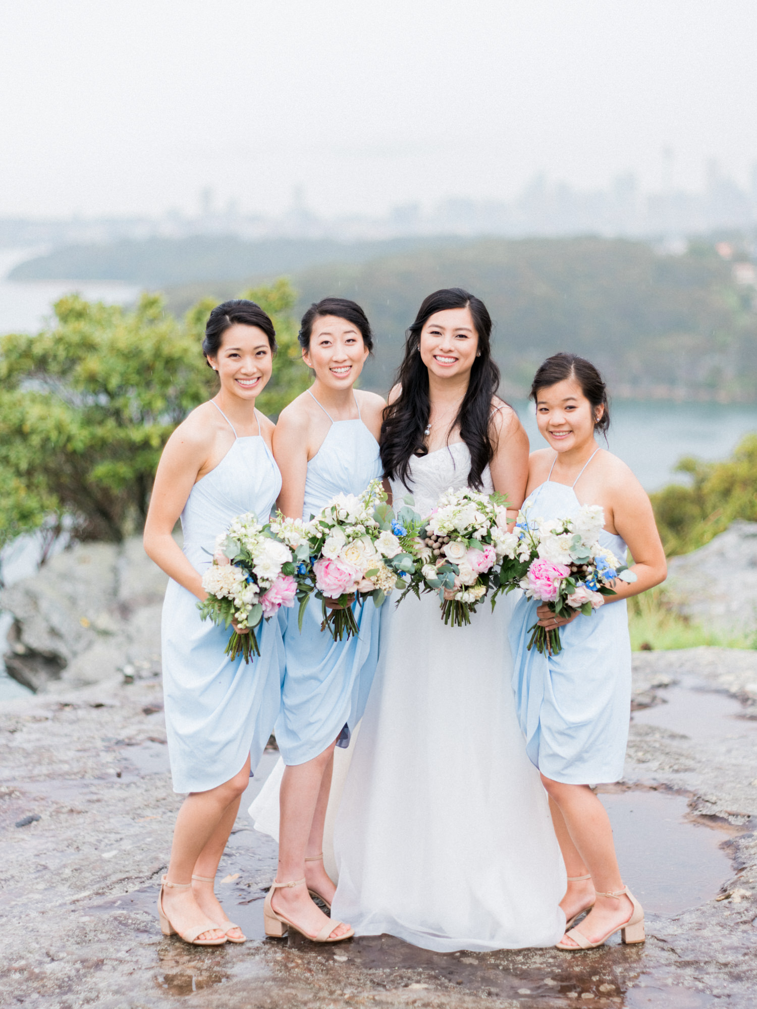 Bride and Maids