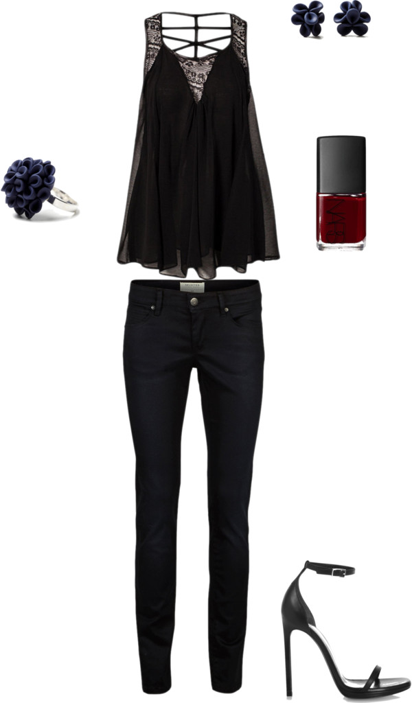 Women's Classic Black Outfit Inspiration {Oklahoma City Portrait Photographer}