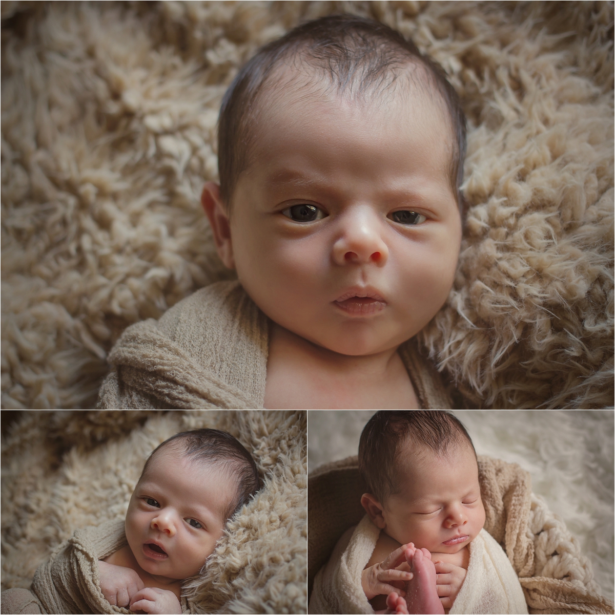 Oklahoma City Newborn Photographer | Baby Gael