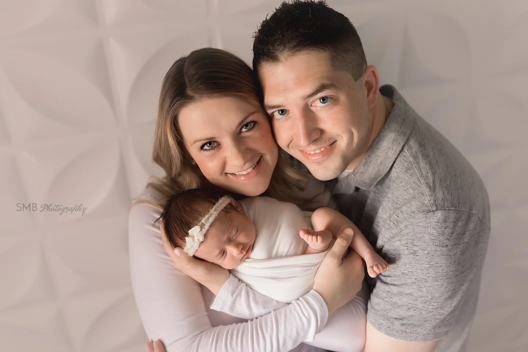 Family with newborn