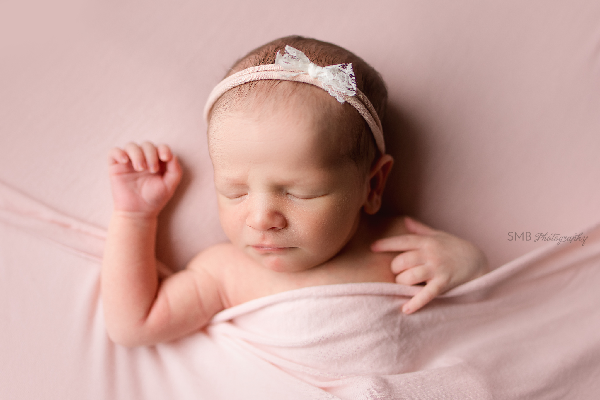 Closeup of babies face