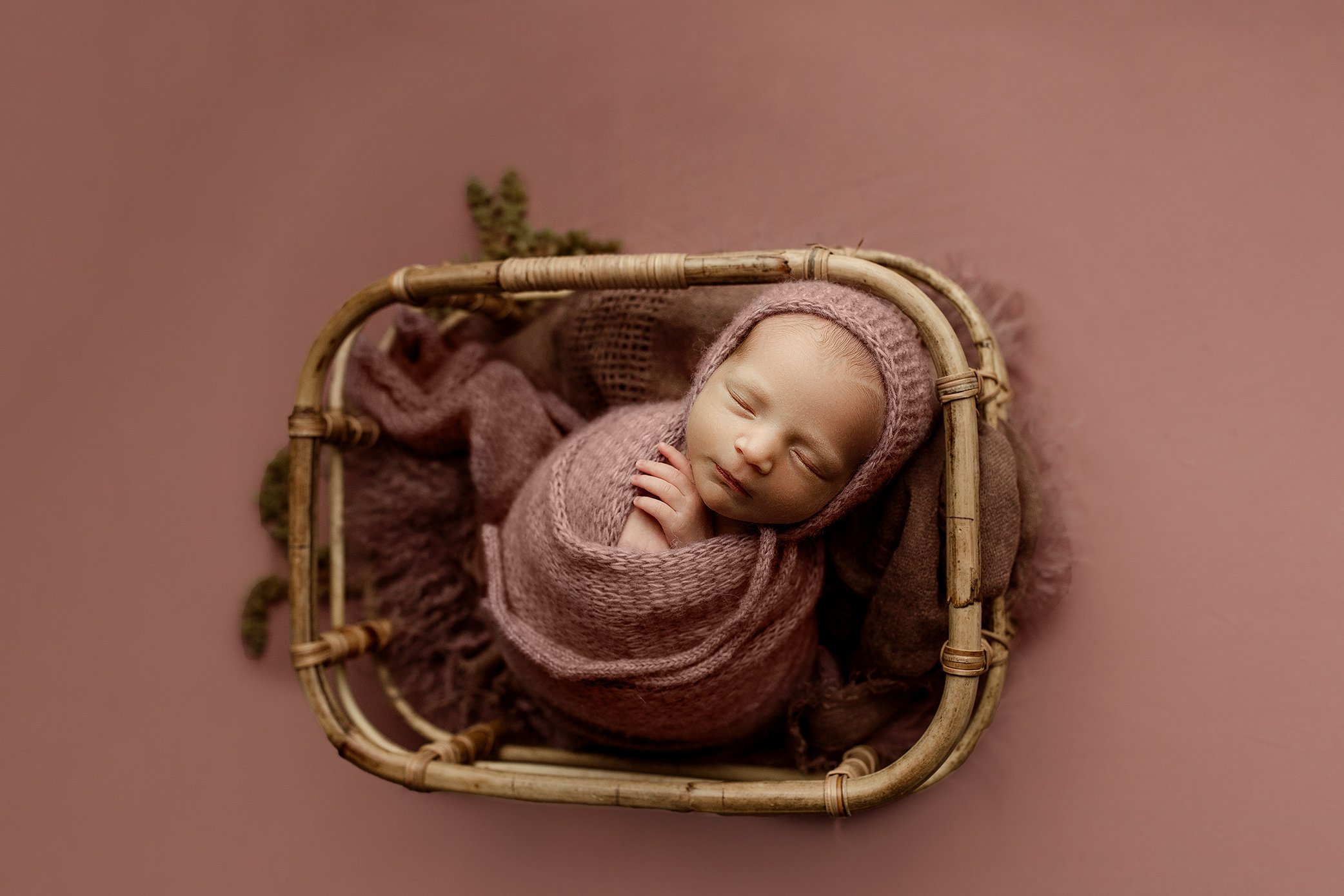 Monochrome Newborn Photography Okc