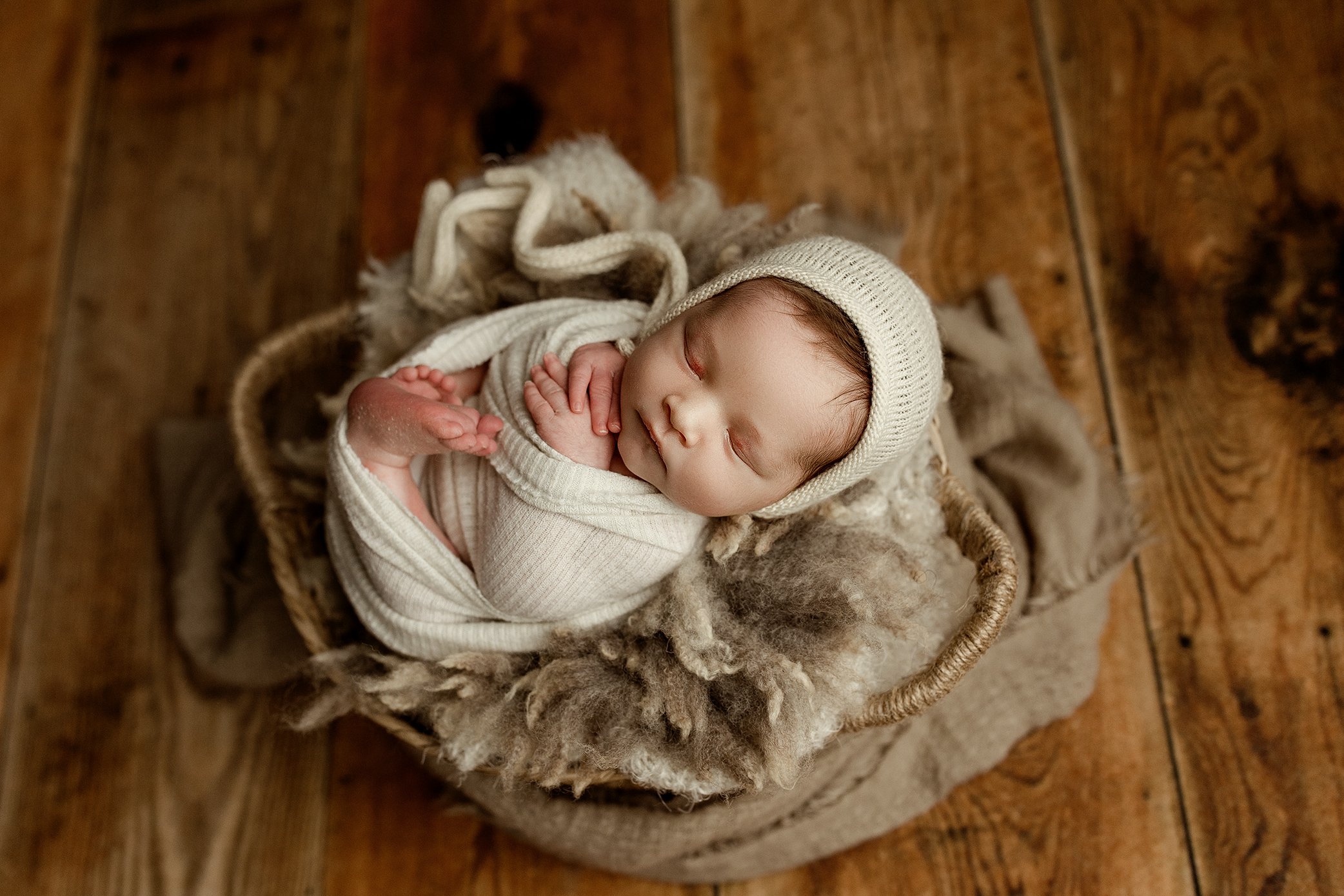 Relaxed Newborn Photography Okc