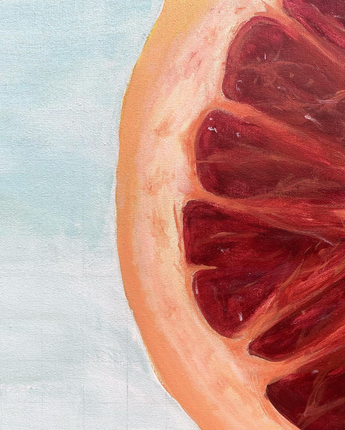 Macro/Micro Paintings: A Taste of Spring by Art Foundations II

Students in Art Foundations II began this project by learning about the Focus Artist Angela Faustina. Angela Faustina begins her art making process by cutting or tearing open ripe fruit 