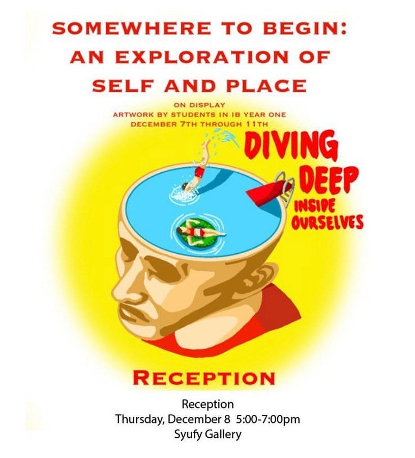 Tonight! Reception in Syufy Gallery from 5:00-7:00. Can&rsquo;t wait to see you there! 

Poster by our talented Junior Shelby Oerth.
