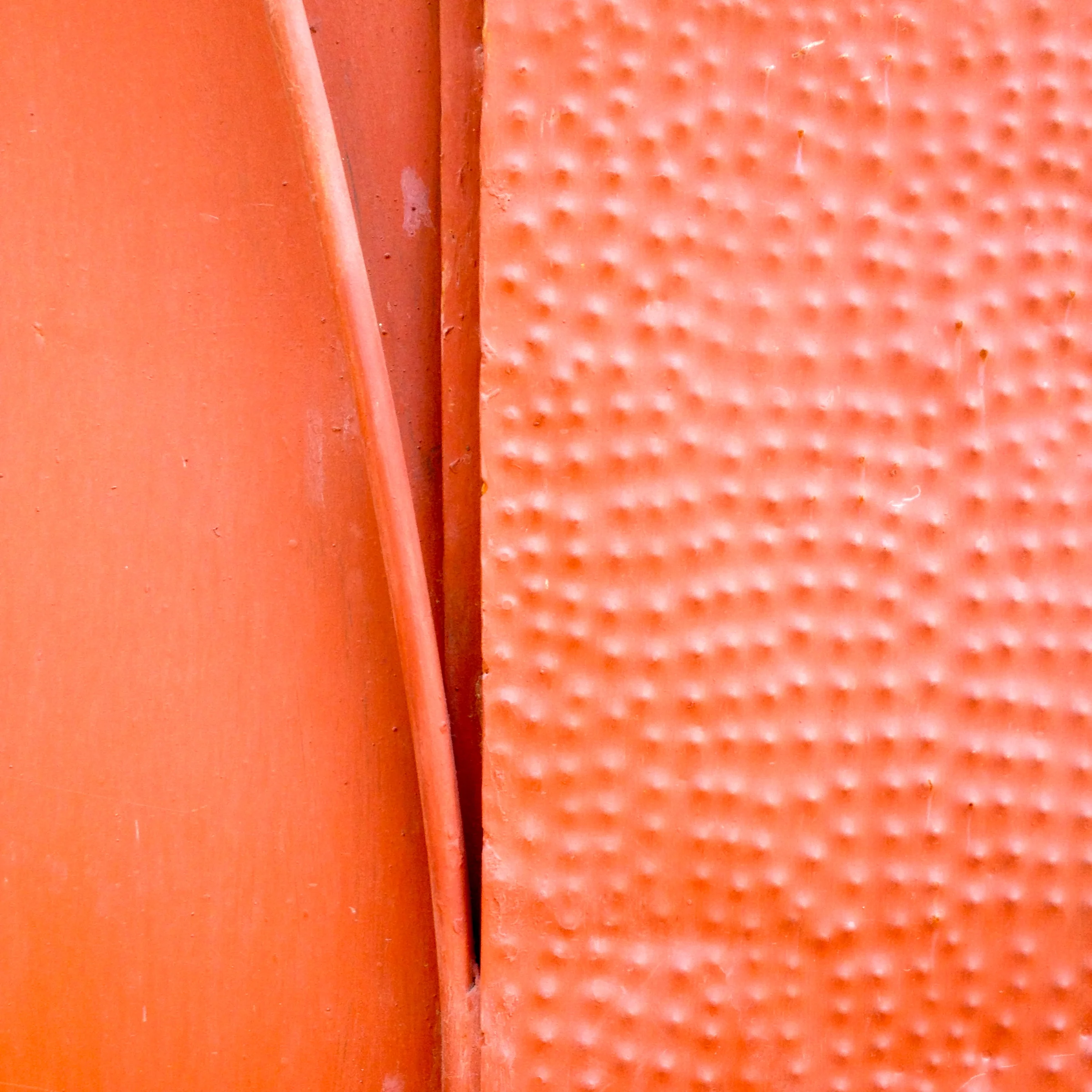Orange Steel Gate, Port-au-Prince, Haiti