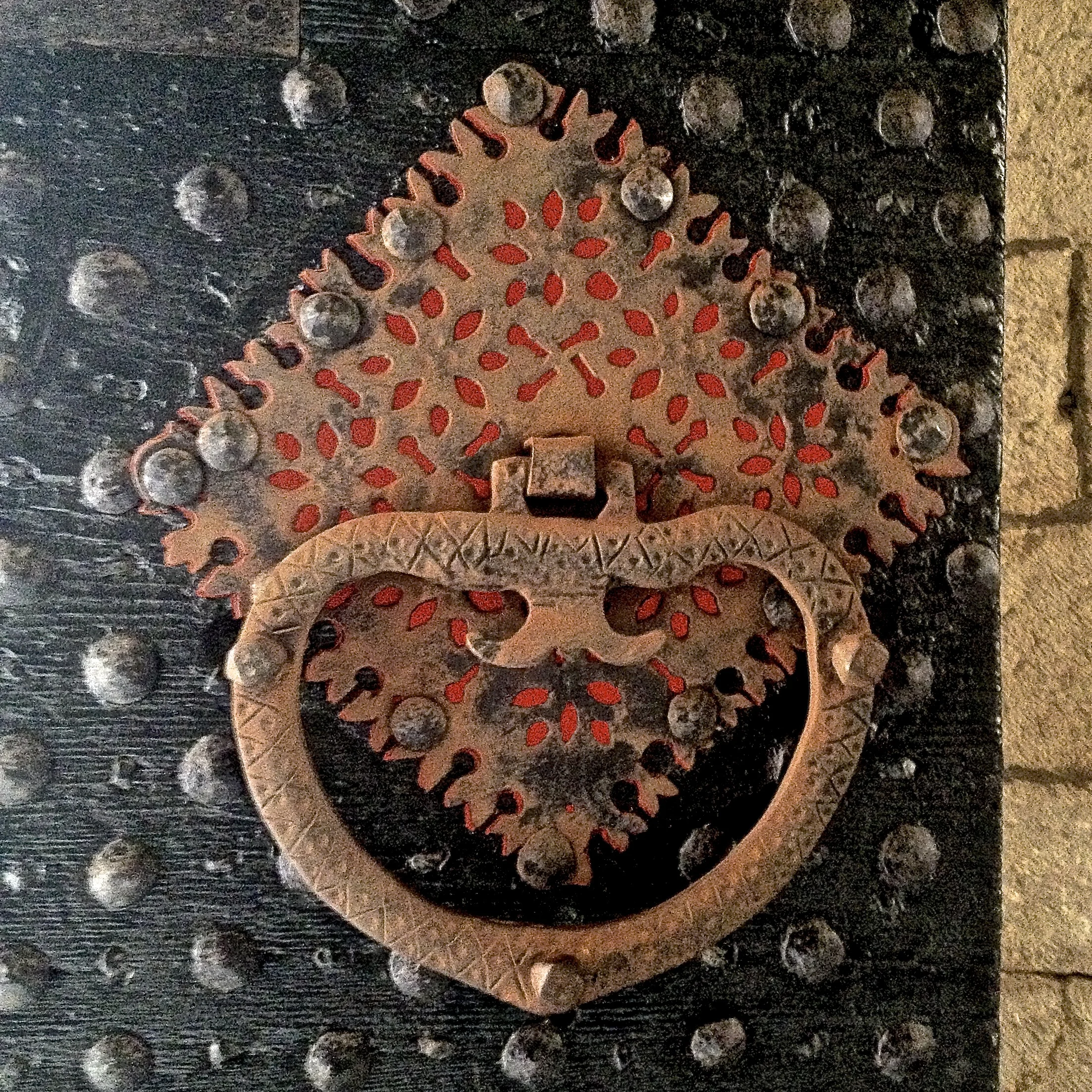 Ornamental Iron Door, Dubrovnik, Croatia