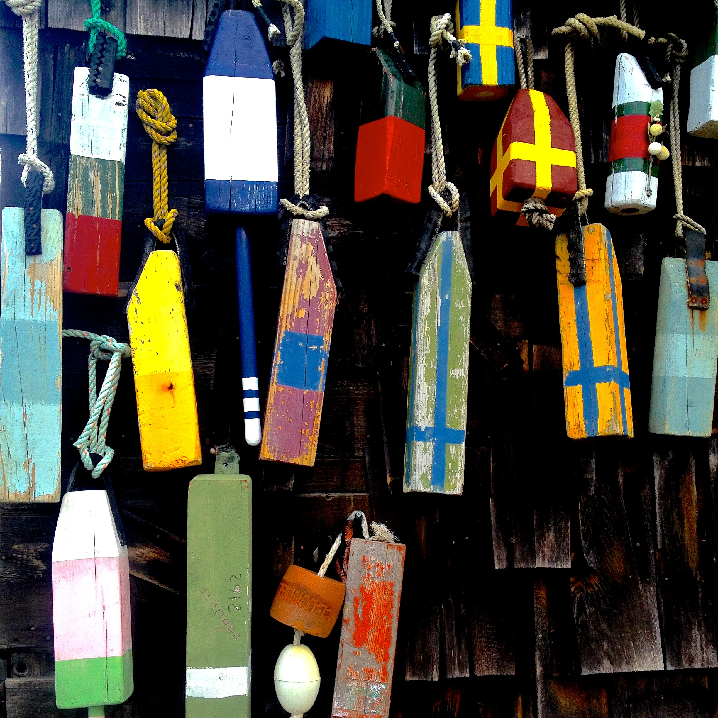 Boat Buoys, Annisquam, Massachusetts