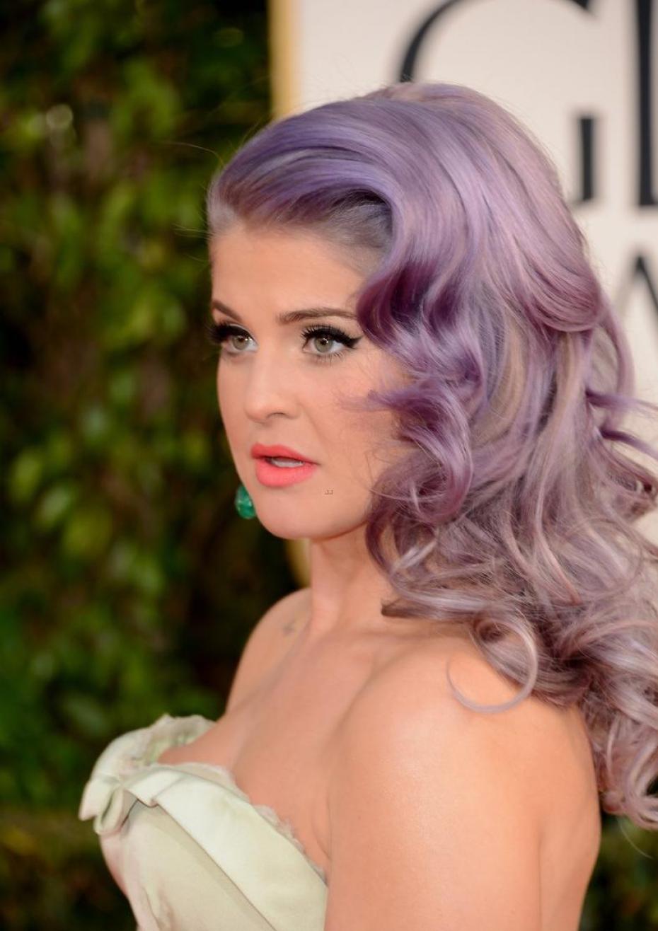 Just a fad? We sure hope not - Kelly Osbourne is here to stay and we hope her hair is too!
