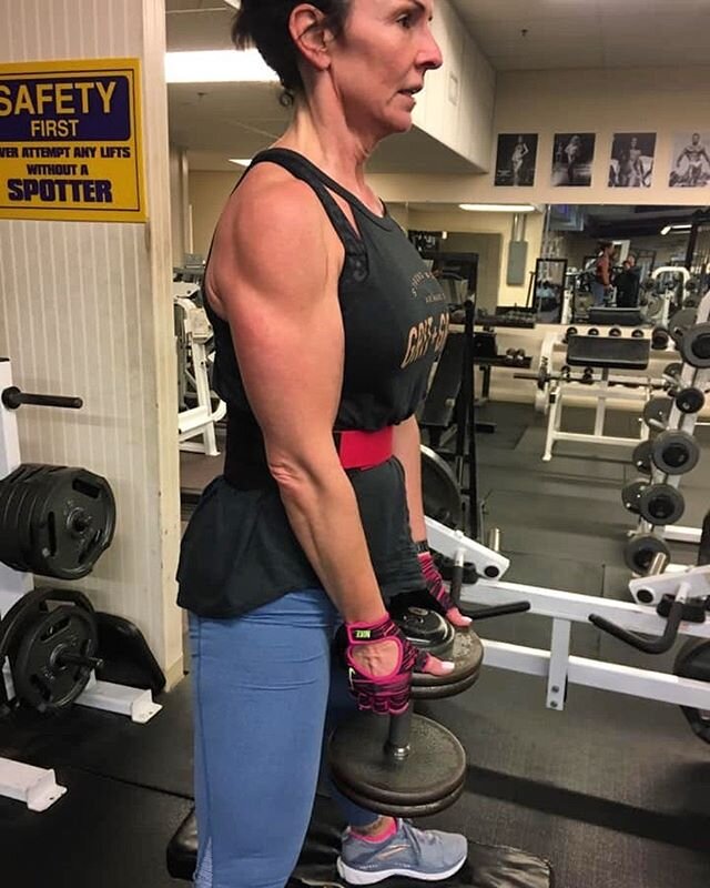 @personalperformance Teammate Deb R. Puttin in WORKKKK during her 1:1 sessions with the Boss...the Natural...Mr @personalperformance!!! #personalperformancestrong #fitnessatlantic2020 #bikinidiva #momstrong #goalgetter