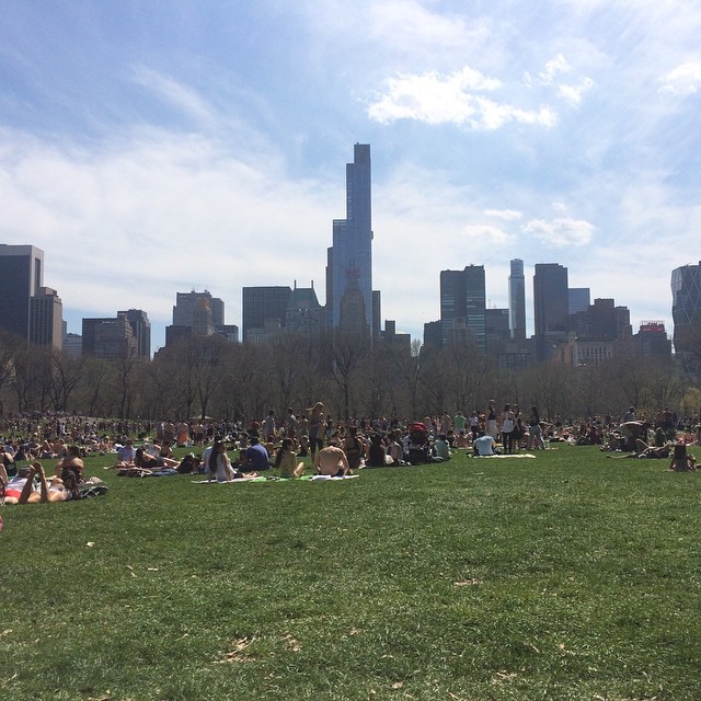 Finally feels like spring #nyc