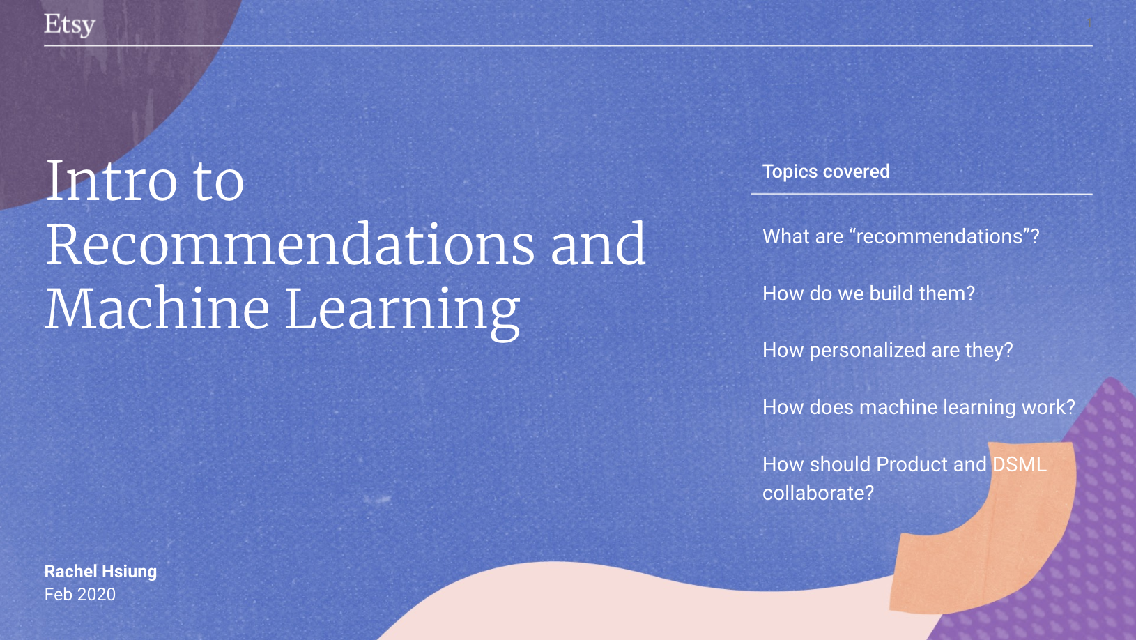 Improving Product + ML collaboration
