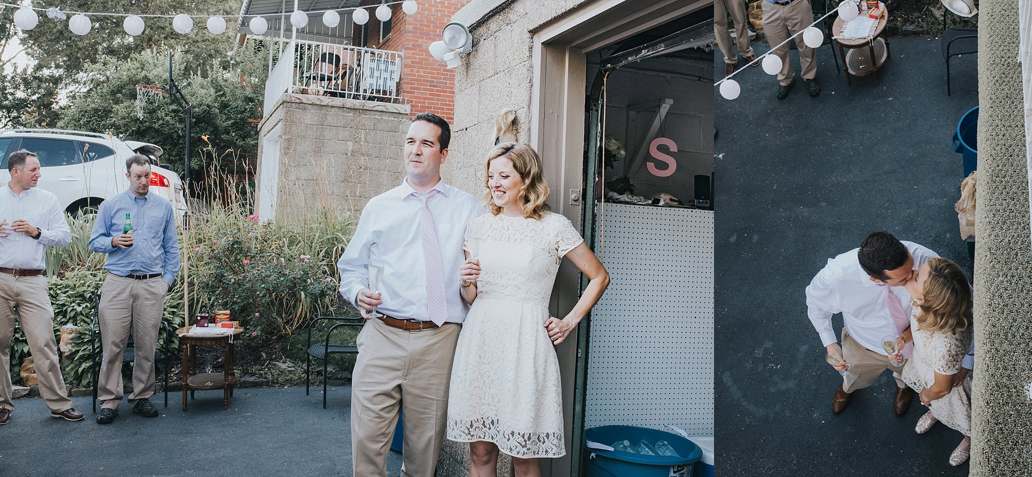 Pittsburgh backyard wedding