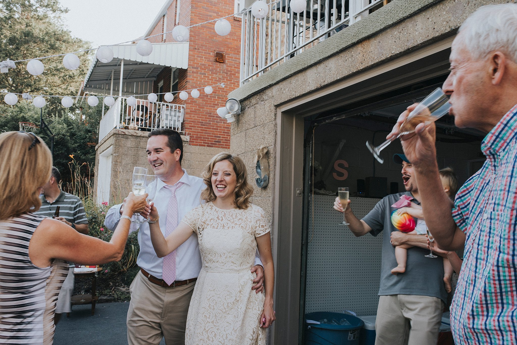 Pittsburgh backyard wedding