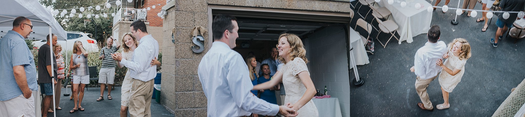 Pittsburgh backyard wedding
