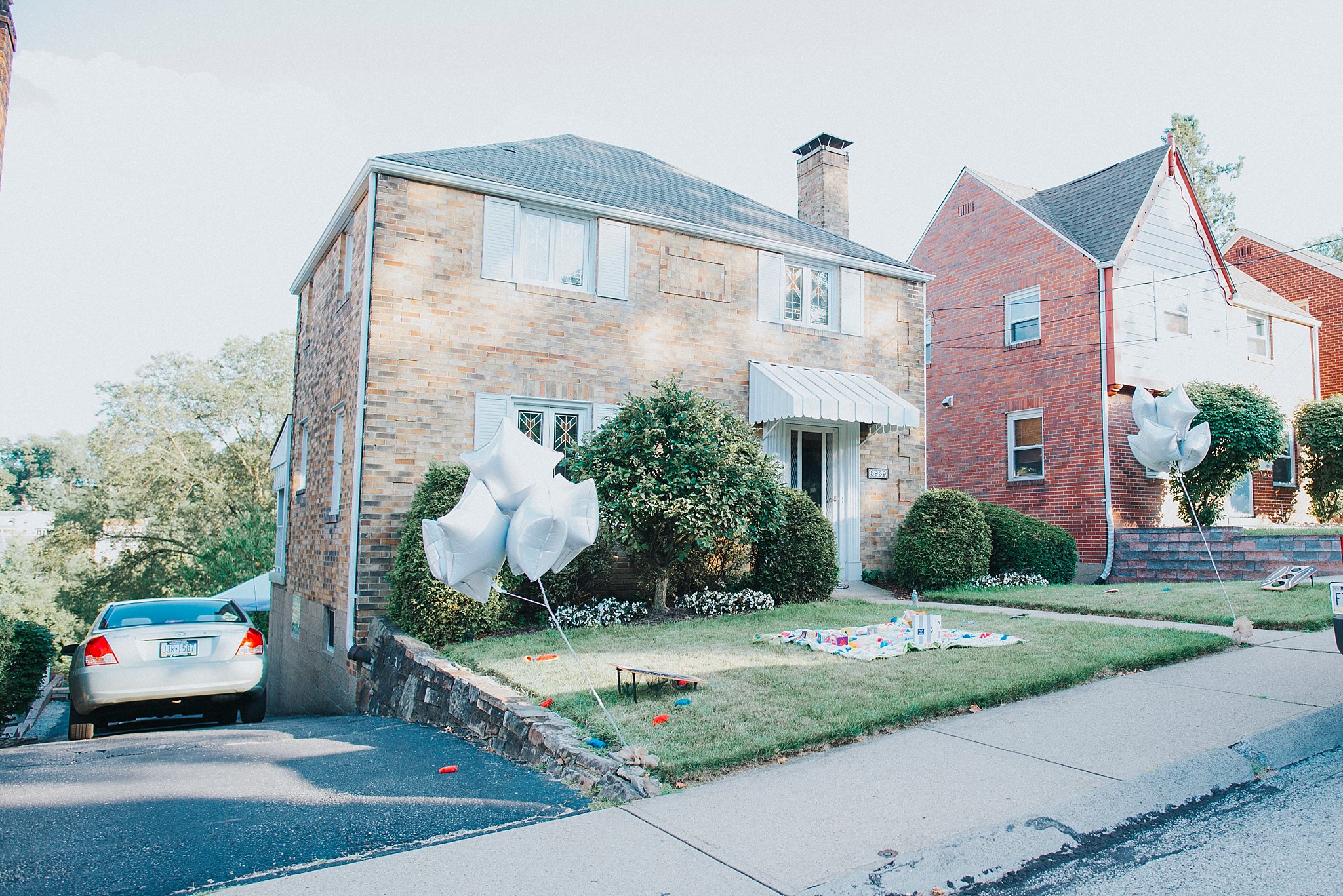 Pittsburgh backyard wedding