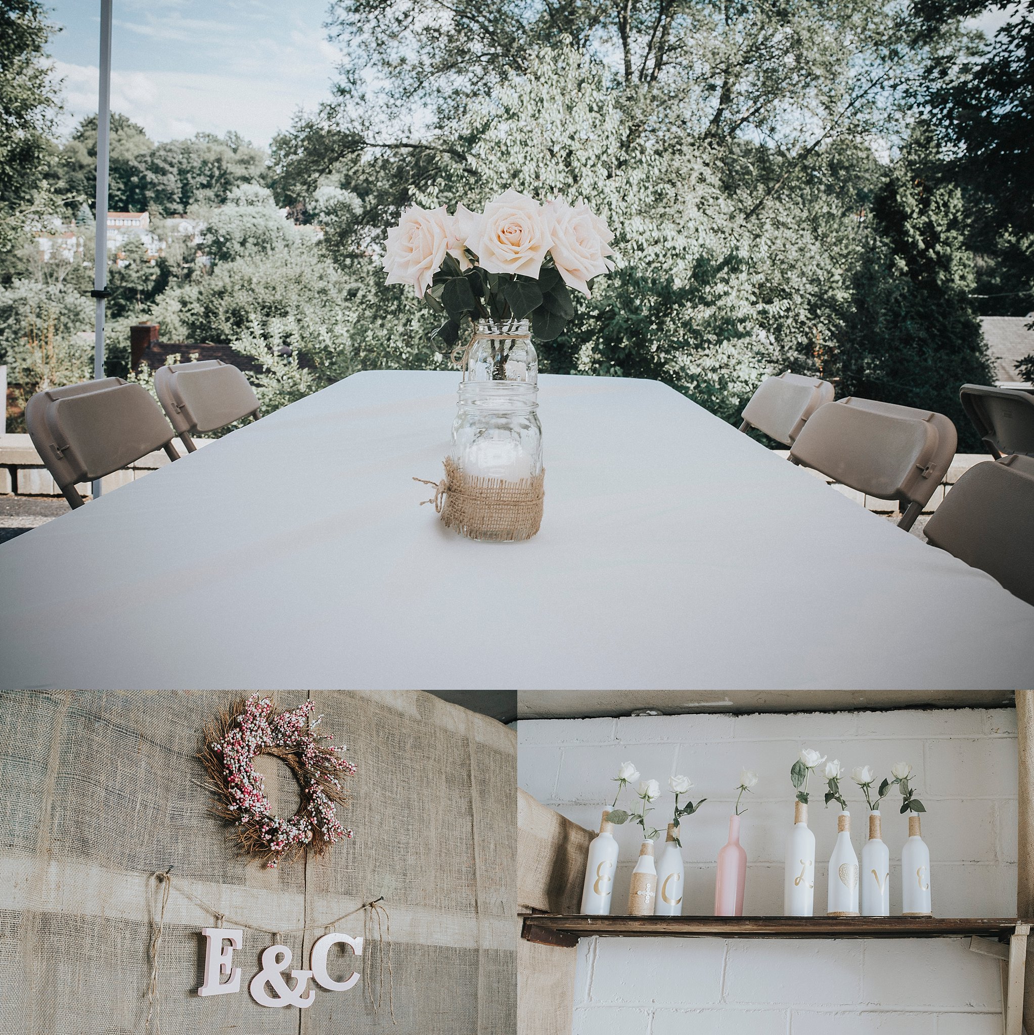 Pittsburgh backyard wedding