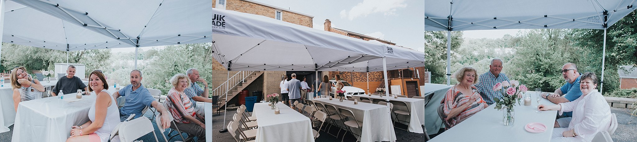 Pittsburgh backyard wedding
