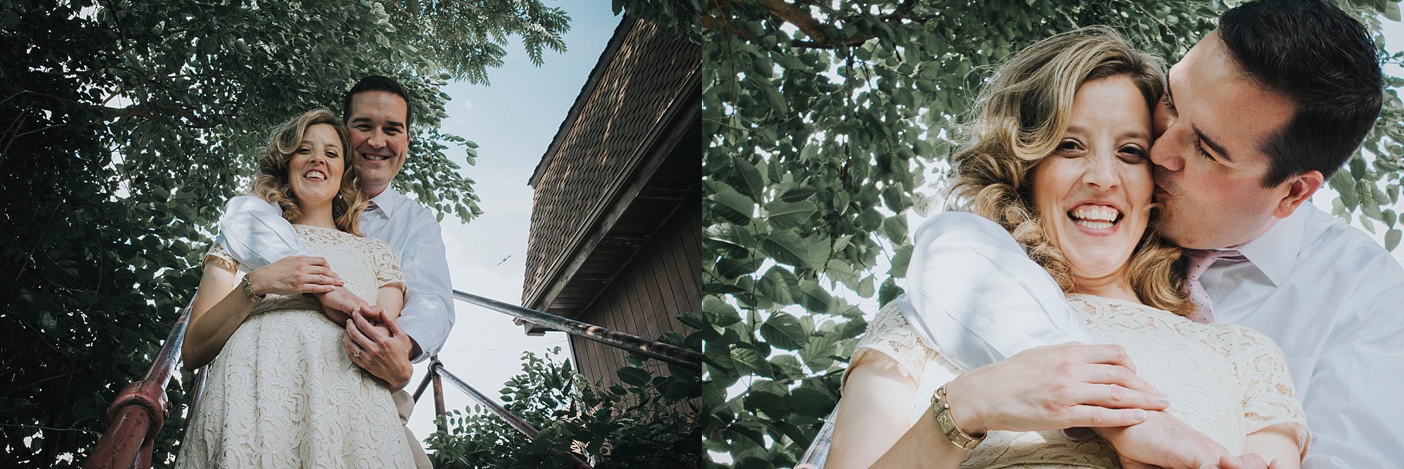 Pittsburgh backyard wedding